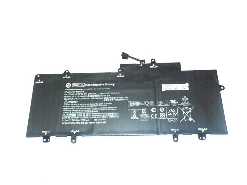 New Genuine BU03XL 37.3Wh Battery for HP Chromebook 14 G4 HSTNN-IB7F 816498-1B1