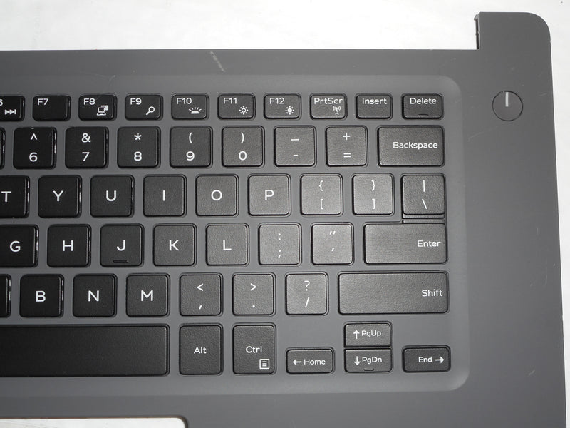 OEM Dell Inspiron 15 7560 Palmrest US Backlit Keyboard Assembly P/N: RTJ7W