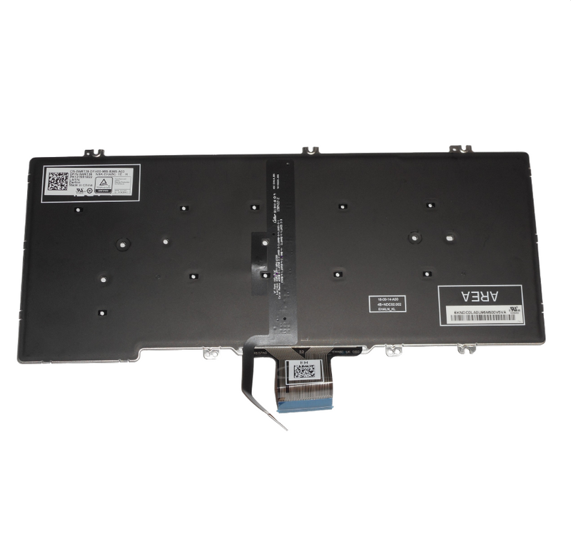 OEM Dell Latitude 5280/7280 Backlit Laptop Keyboard Spanish P/N: W6T39