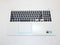 Dell G5 5779 15.6" Laptop Palmrest Touchoad US Backlit Keyboard White NIA01 Y192K