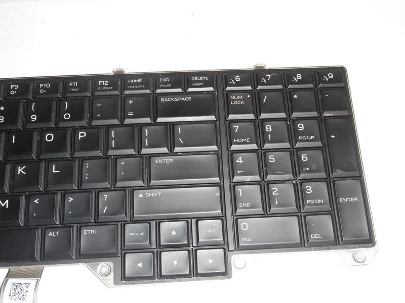 OEM Dell Alienware 17 R4 Backlit Laptop Keyboard US-ENG P/N: 0WN4Y
