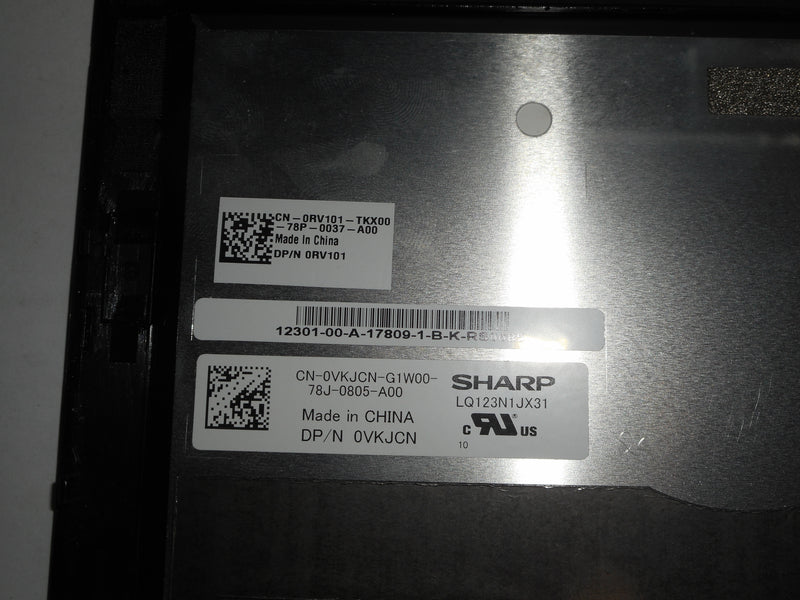 OEM Dell Latitude 5285 Tablet 12.3" FHD LED LCD Touchscreen Display P/N: VKJCN