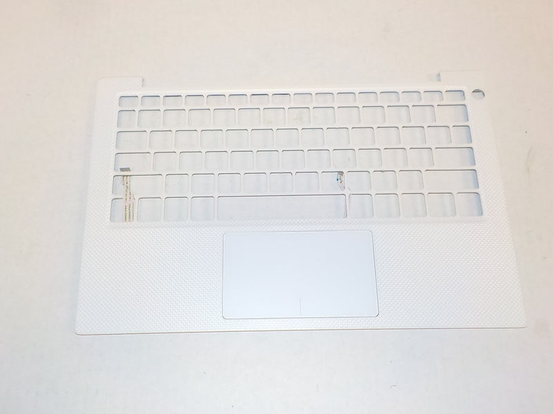 Dell OEM XPS 13 (9380) Touchpad Palmrest White Assembly AMC03 52FJR